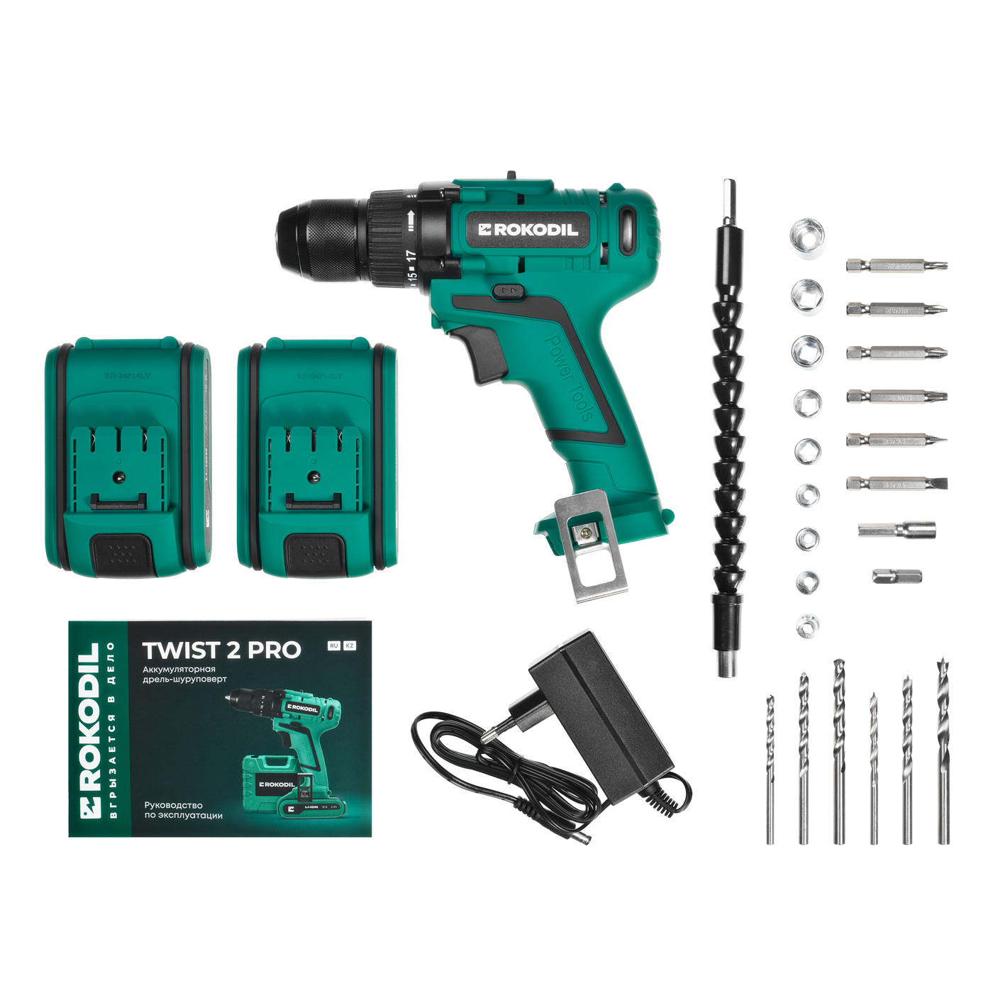 Дрель-шуруповерт Rokodil Twist 2 Pro 9139571 STDN-0036242 - Вид №6