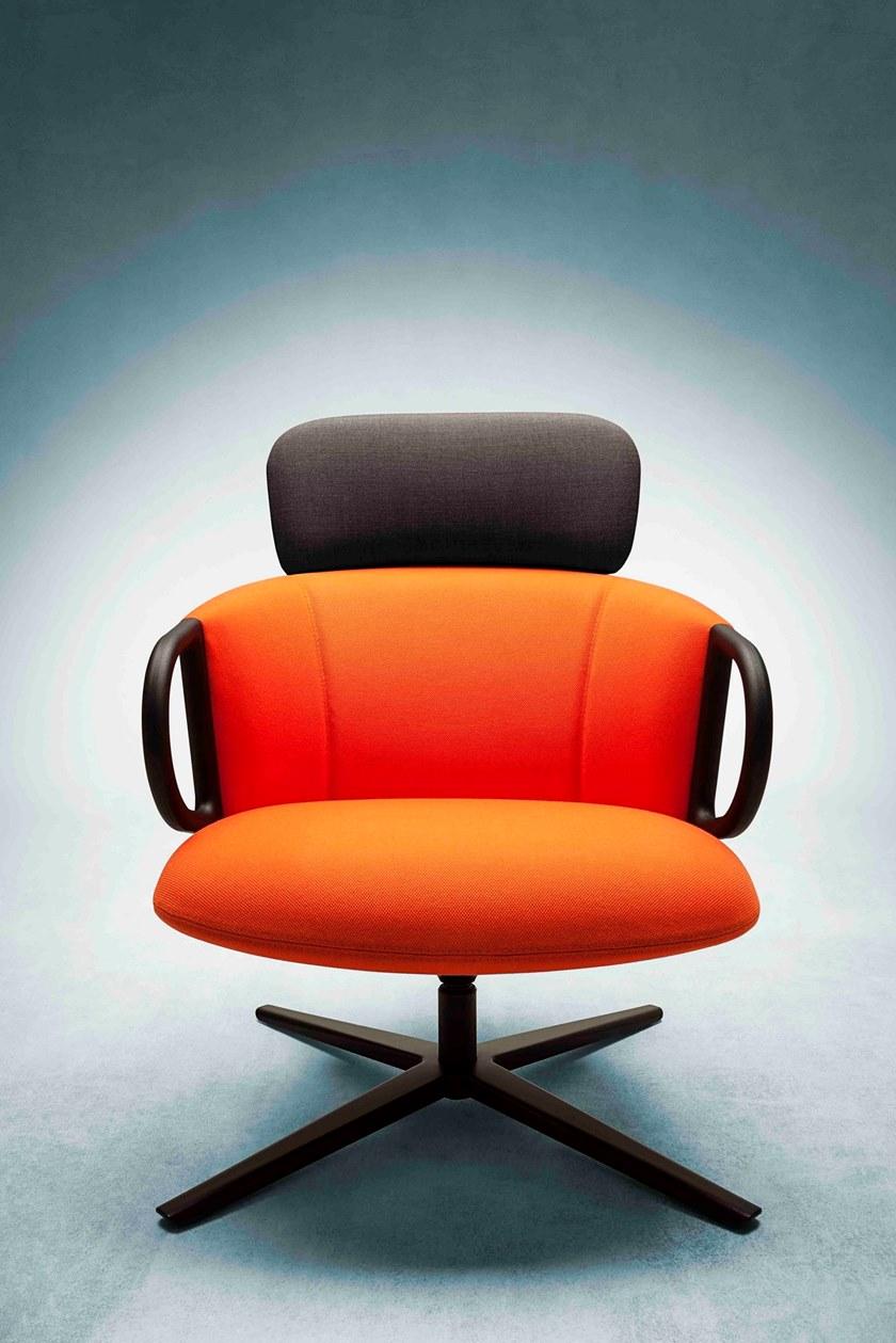 GABER Кресло из ткани с 4 спицами и высокой спинкой Cucaracha 394  - Вид №12