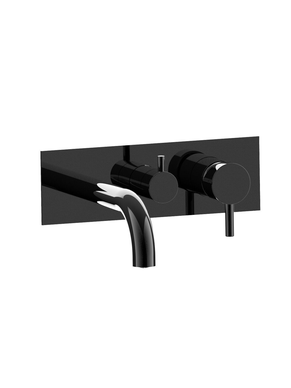 Однорычажный настенный смеситель для ванны с плитой Rubinetterie Frattini отдельная эстетика ARCH-00089970 - Вид №47