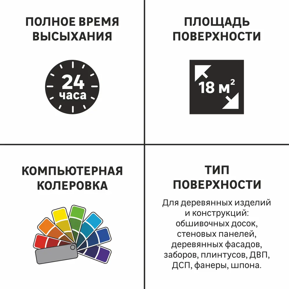 LUXENS Гибридный антисептик для дерева с возможностью колеровки 2,7 л 82933506 STLM-0038114 - Вид №4