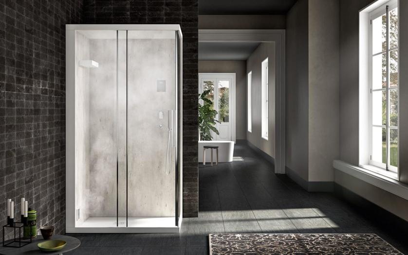 Albatros Многофункциональная угловая душевая кабина с турецкой баней Soreha 02so1tbd; 02so2tbd  - Вид №1