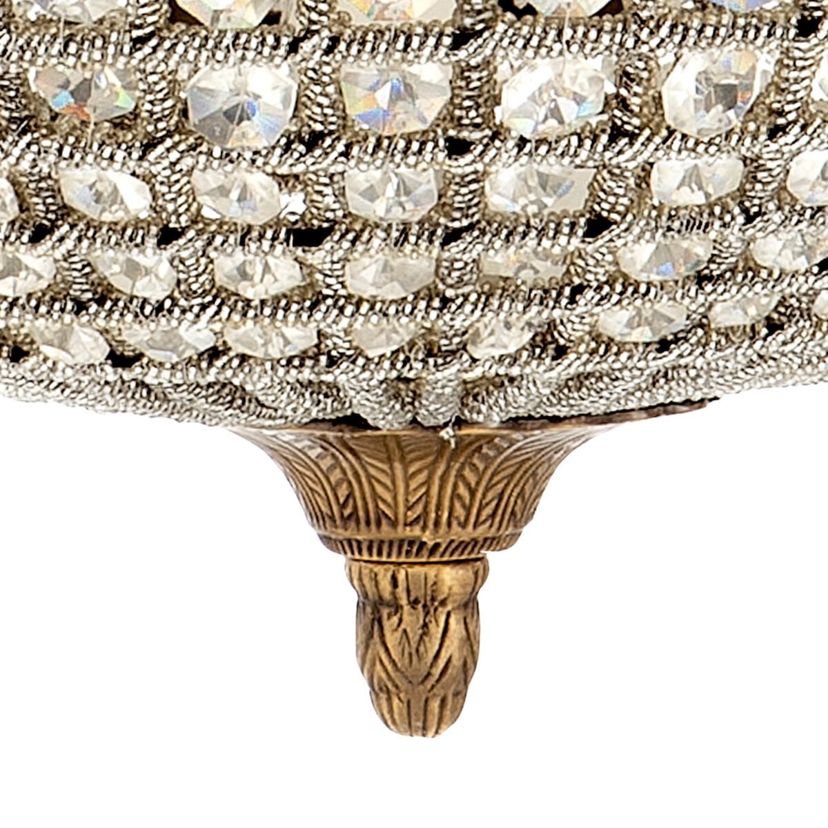 Кристалл и латунь подвесной светильник Eichholtz KASBAH OVAL M ARCH-00113565 - Вид №2