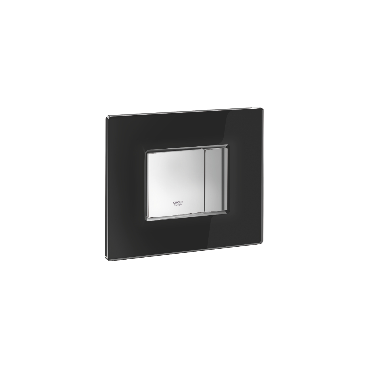 Панель смыва для унитаза GROHE Skate Cosmopolitan Glass (3 режима смыва), черный бархат (38845KS0) - Вид №5