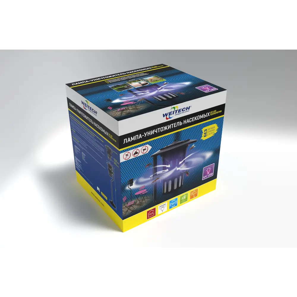 Лампа-уничтожитель комаров и насекомых Weitech WK0125-RU STLM-2134443 - Вид №1