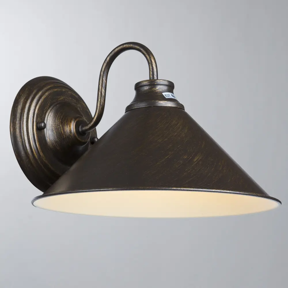 Бра Cone 1xE27x60 Вт, металл, цвет коричневый 14236831 STLM-2207672 Arte Lamp  - Вид №3