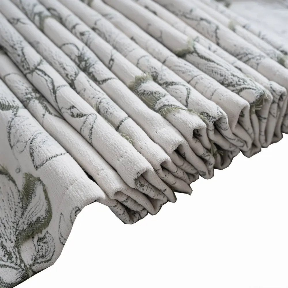 Штора Ilara 200x280 см цвет бежево-зеленый Santreyd STLM-2207316 - Вид №6