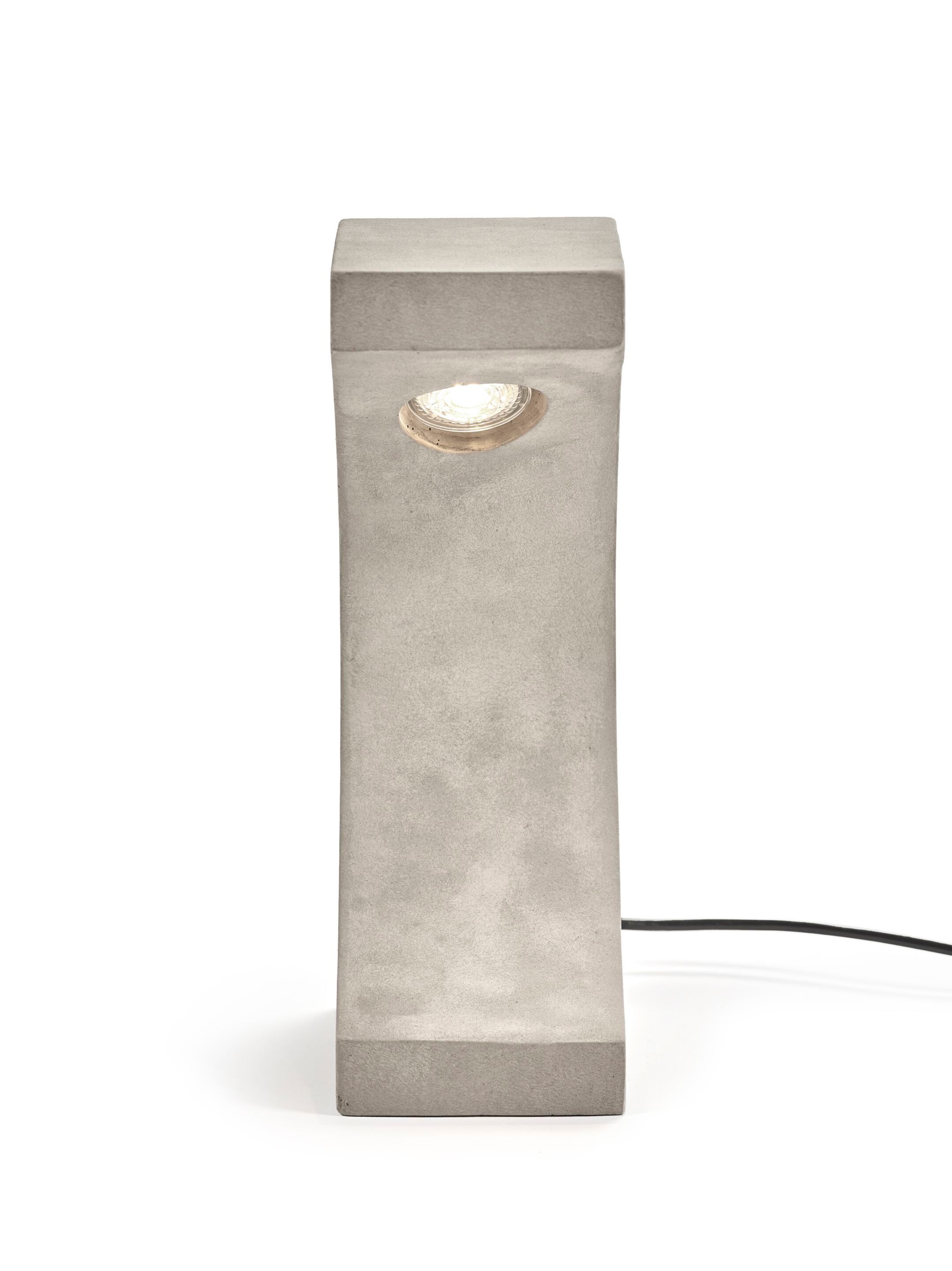 Бетонная светодиодная настольная лампа Serax Освещение от Патрика Пэриса ARCH-00055454 - Вид №3