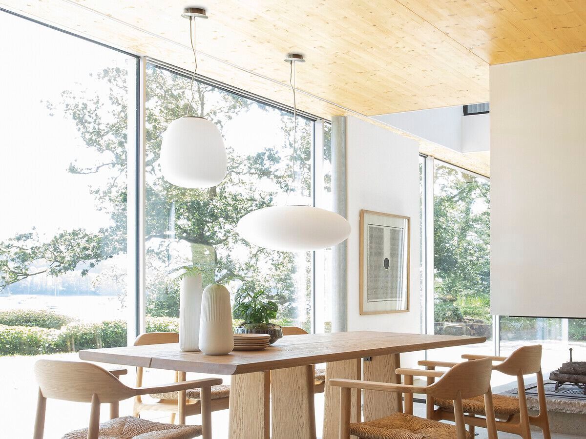 Стеклянный светодиодный подвесной светильник AMPM RAEYES ARCH-00123790 - Вид №2