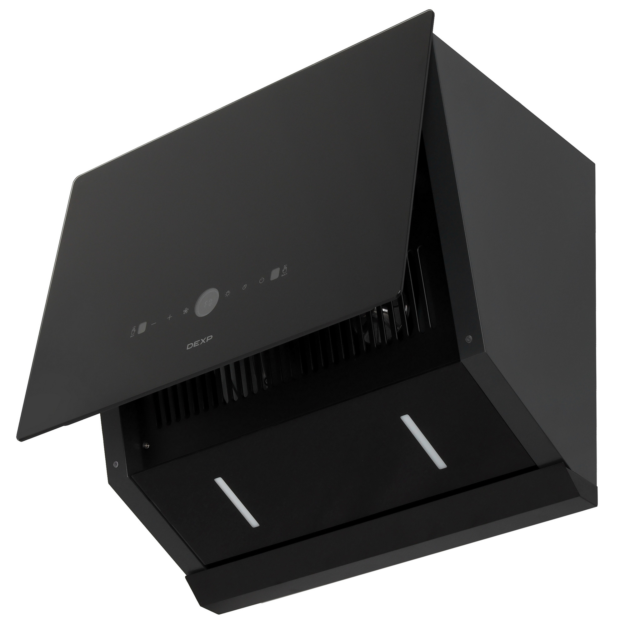 9196549 Вытяжка наклонная DEXP CH60-DM0 черный/черный STDN-0142143 - Вид №2