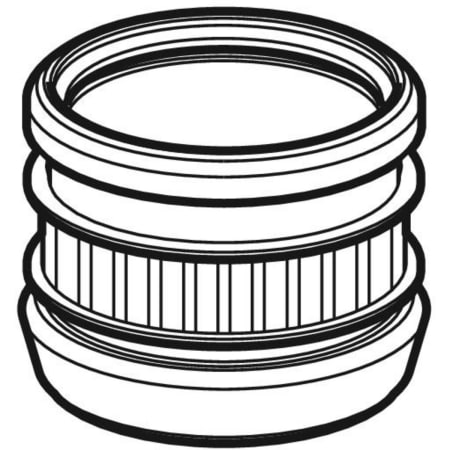 305.002.14.1 Опорно-компенсаторная муфта Geberit Silent-db20 Geberit  - Вид №1