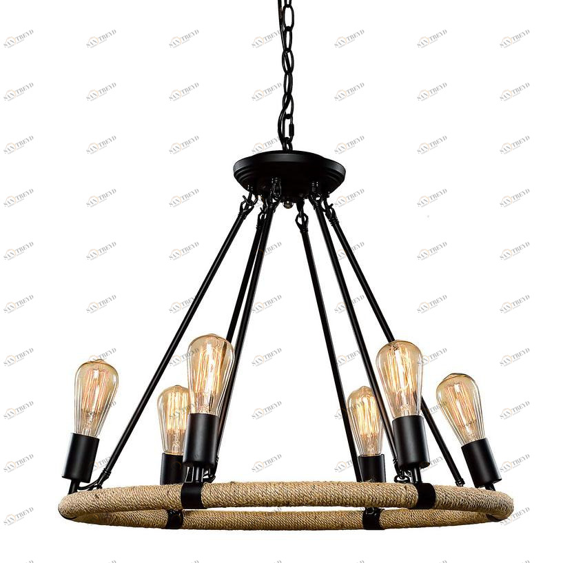 Подвесная люстра Loft IT Loft1861/6 LOFT IT LOFT1861 075106 Коричневый 