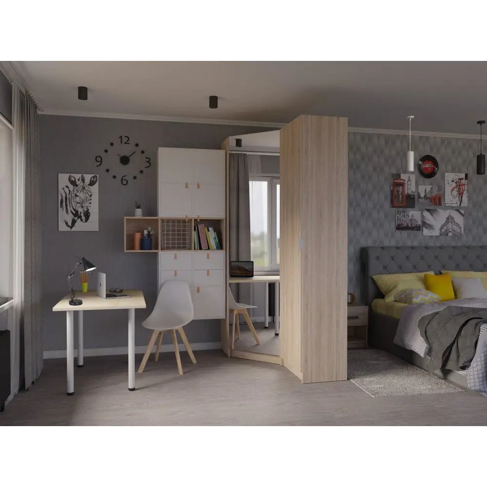 Santreyd: Мебельная плита ЛДСП 1200x400x16 мм с кромкой, цвет дуб сонома 17093661 STLM-0007459 - Вид №5