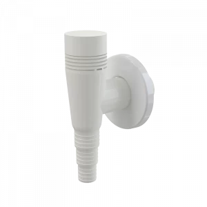Сифон для стиральной машины наружный с разрывным клапаном, белый