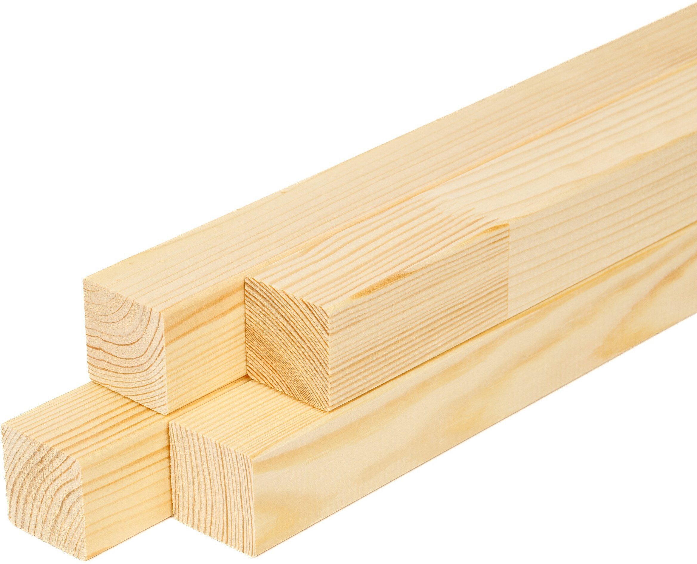 91042045 Брусок Timber&style строганый сращенный 40х40х2200мм сосна сорт Экстра 4шт STLM-0454941 Santreyd