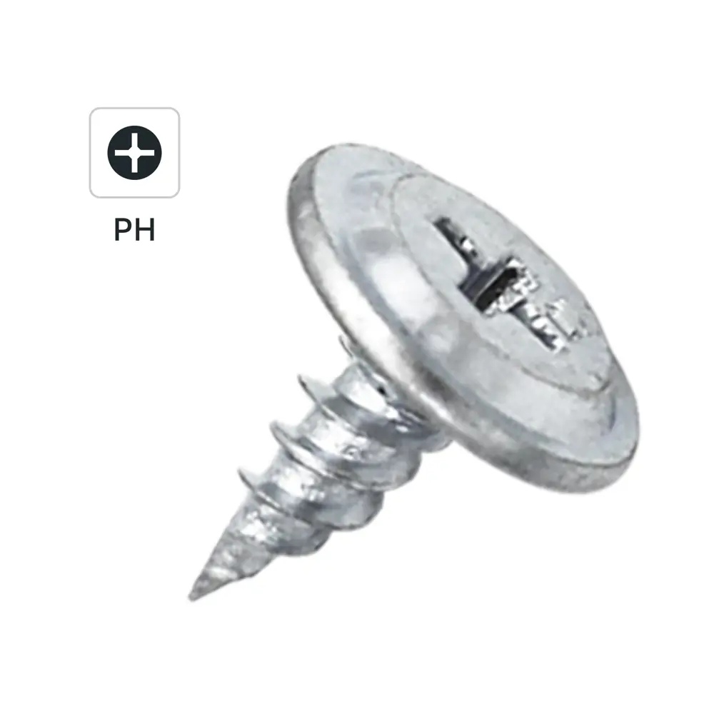 Саморезы по металлу DILWIS с пресс-шайбой острые оцинкованные 4.2x13 мм 1 кг STLM-2115606