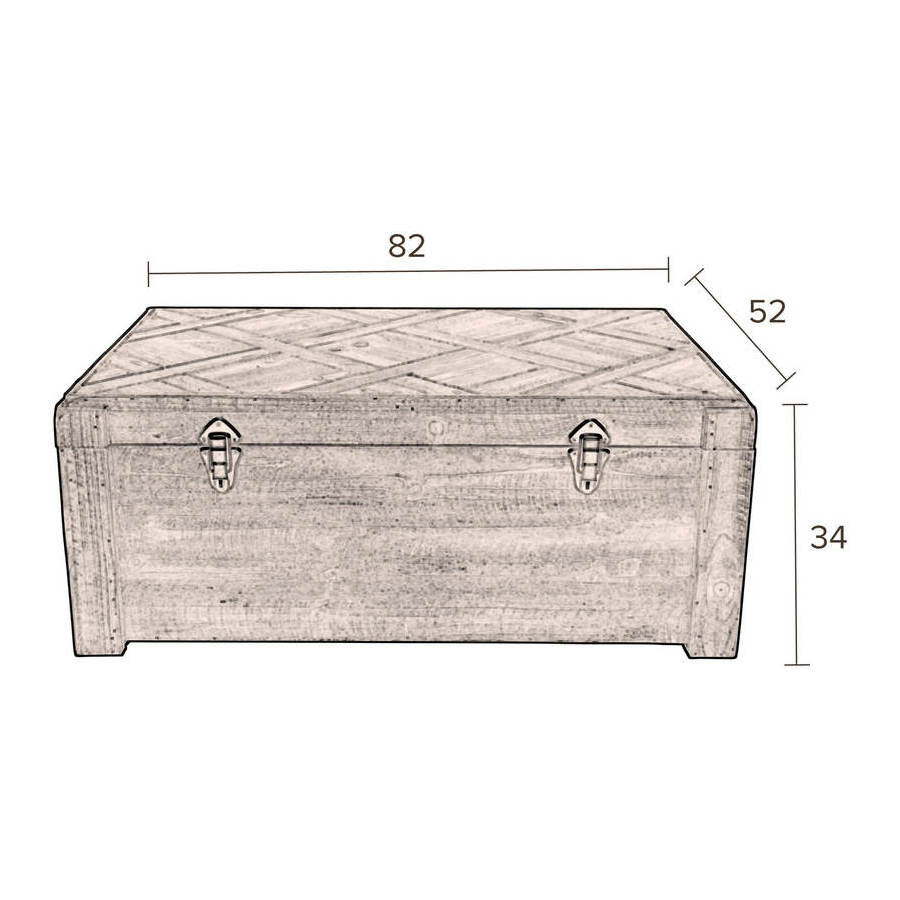 Ящик декоративный Lon Dutchbone 7500002 - Вид №8