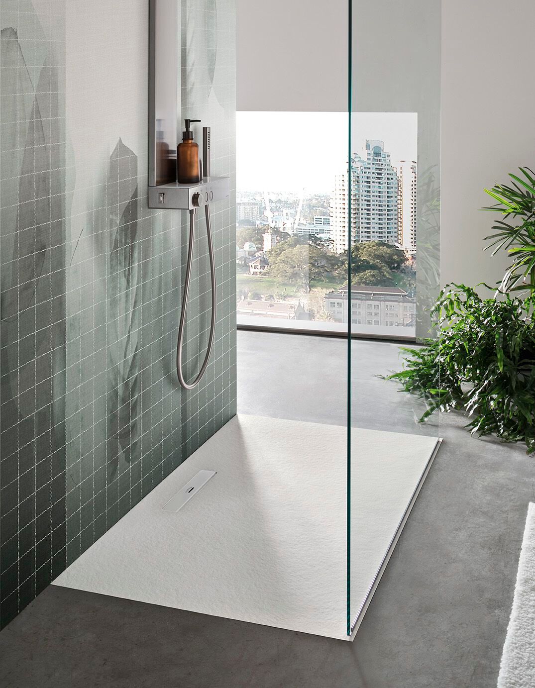 Душевой поддон из композитного материала Gruppo Geromin форма ARCH-00022729 - Вид №1