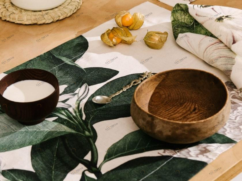 The NapKing Набор для завтрака (6 салфеток + 6 салфеток) Knighthia sun-id-1429400