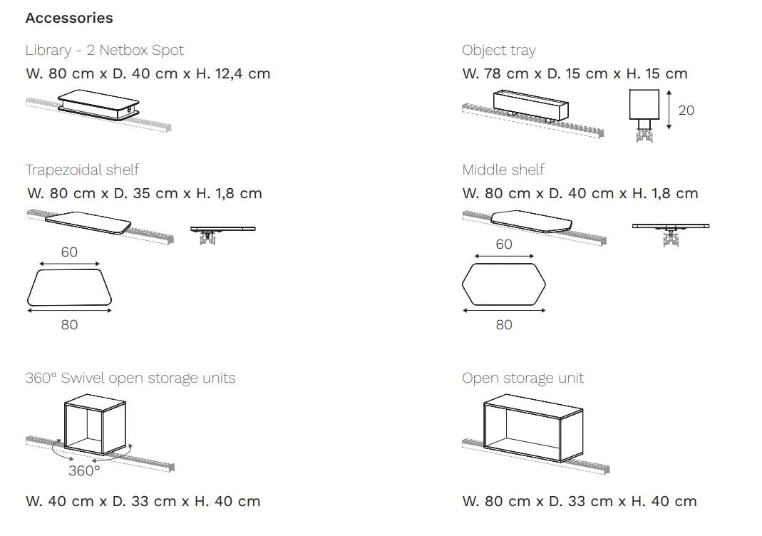 Множественный стол с разделительными панелями FREZZA Pal System ARCH-00140652 - Вид №10