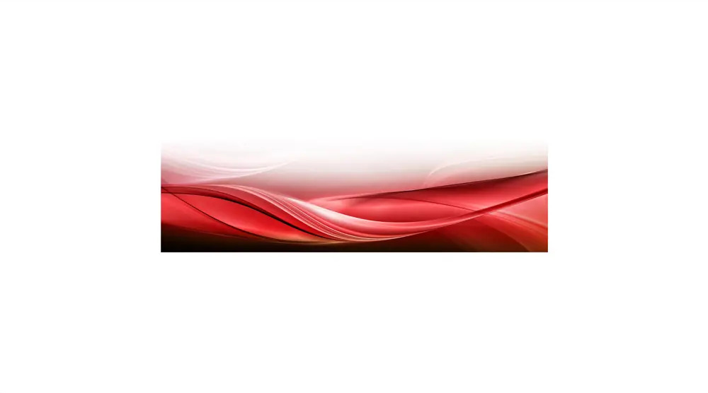 91097400 Стеновая панель Студия Фартуков Волнообразная красная абстракция 200x60x0.2 см поликарбонат цвет разноцветный STLM-0482906