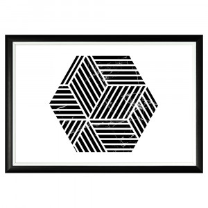 896519751_1818 Арт-постер «Шесть граней белого» Object Desire