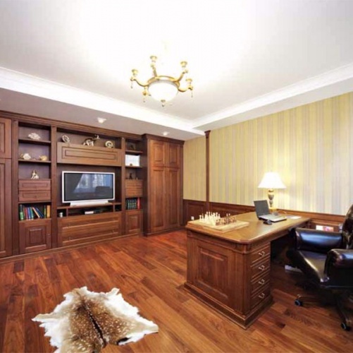 Инженерная доска Coswick Классическая Американский 107 Лак Орех американский Селект (Гладкая) 300...1845х107,95 мм 13211101 - Вид №7