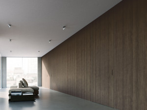 Деревянная распашная дверь