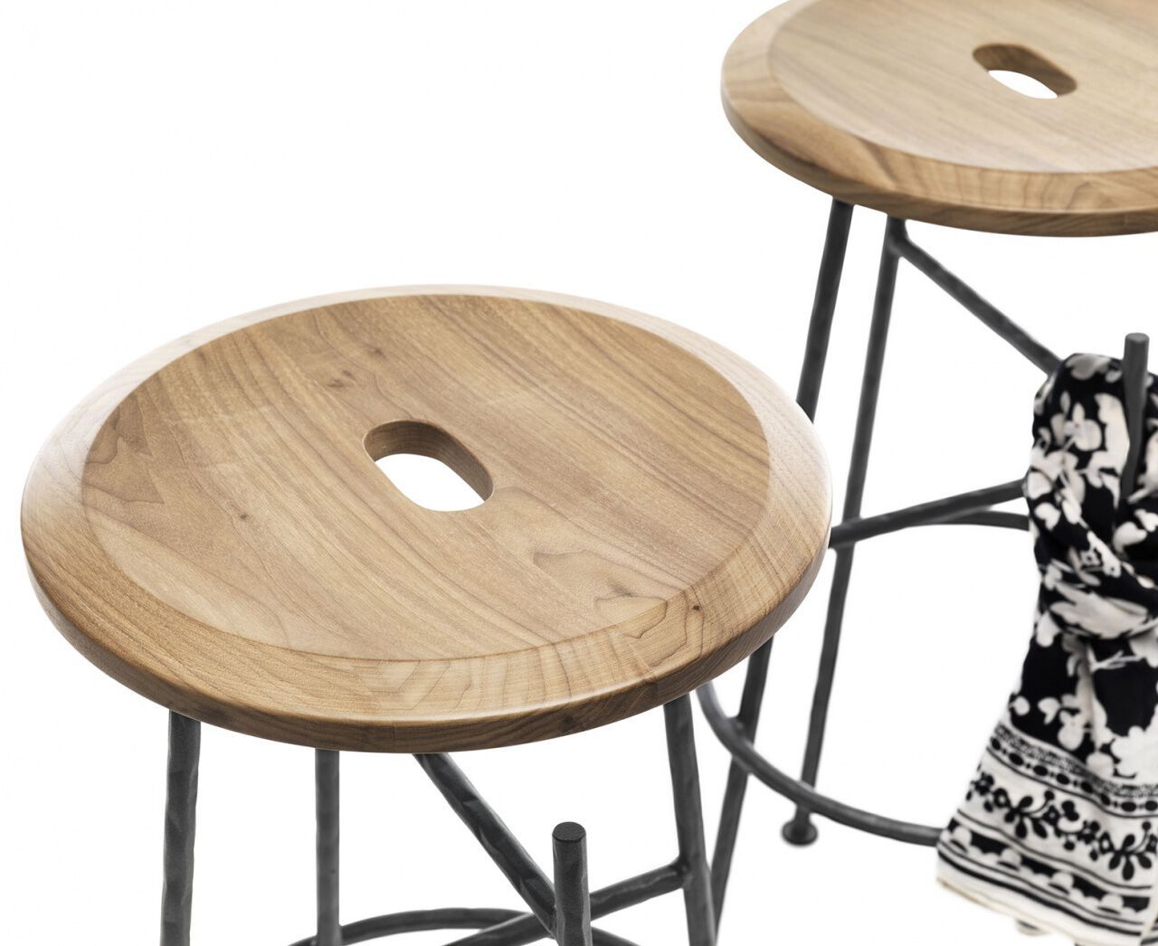 Стул грецкого ореха с подставкой для ног Mogg SBAGLIATO ARCH-00021288 - Вид №1