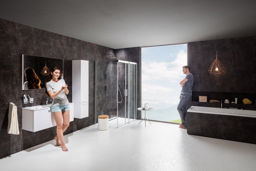 Зеркало Ring 1000 белое Ravak X000000777 - Вид №5