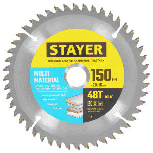 Диск пильный STAYER 3685-150-20-48 9107135