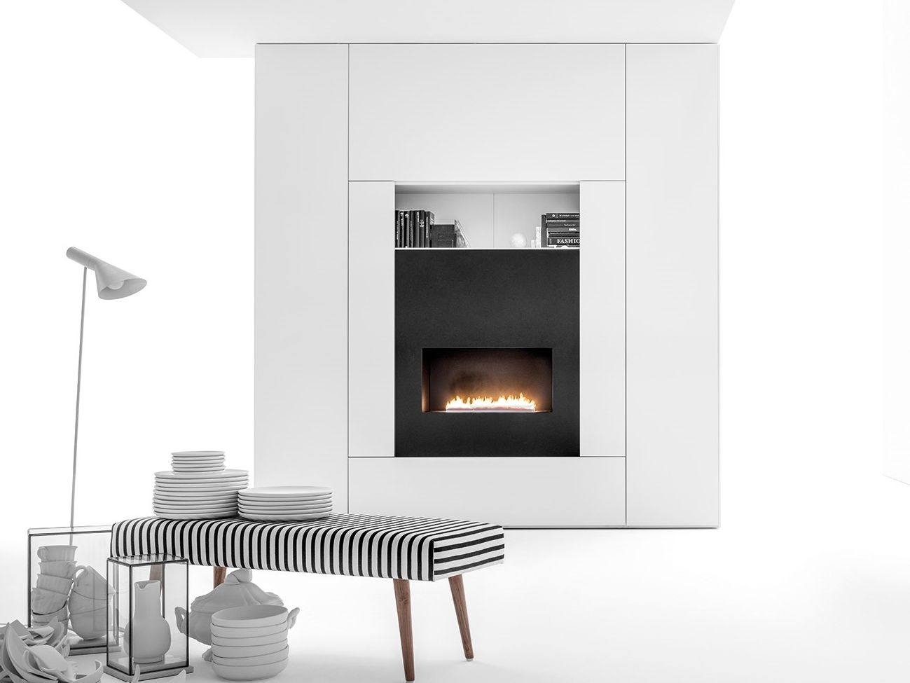 Шкаф с камином Caccaro Roomy ARCH-00123803