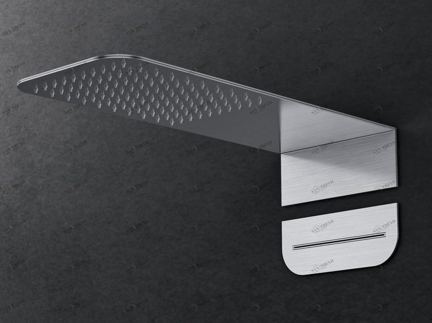 Radomonte Настенная лейка для душа из нержавеющей стали  Sof6 