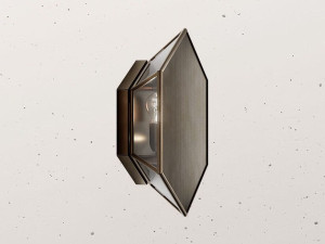 Латунный настенный светильник