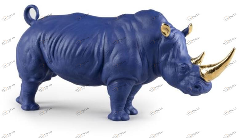 Lladró Фарфоровый орнамент Bold blue 01009471