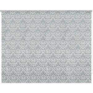 Штора рулонная «Вензель», 100х160 см, цвет серый