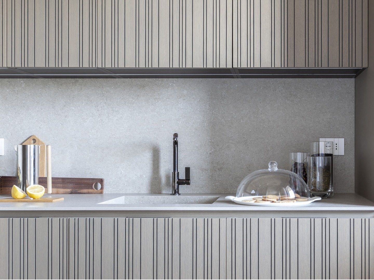 Встроенная кухня с полуостровом TM Italia Cucine ARCH-00114778