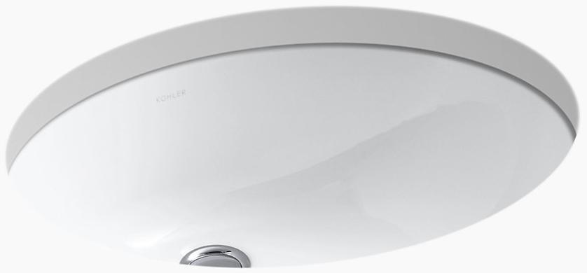 K-2210-N-0 Накладная раковина под столешницу  прямоугольная Kohler 