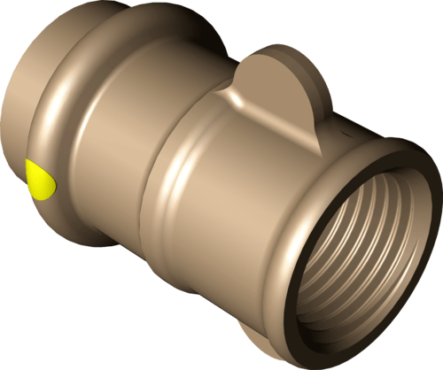346 478 Модель 2612.3 Трубопроводные системы  Profipress G  Переходники/​переходные угольники Santreyd  - Вид №2