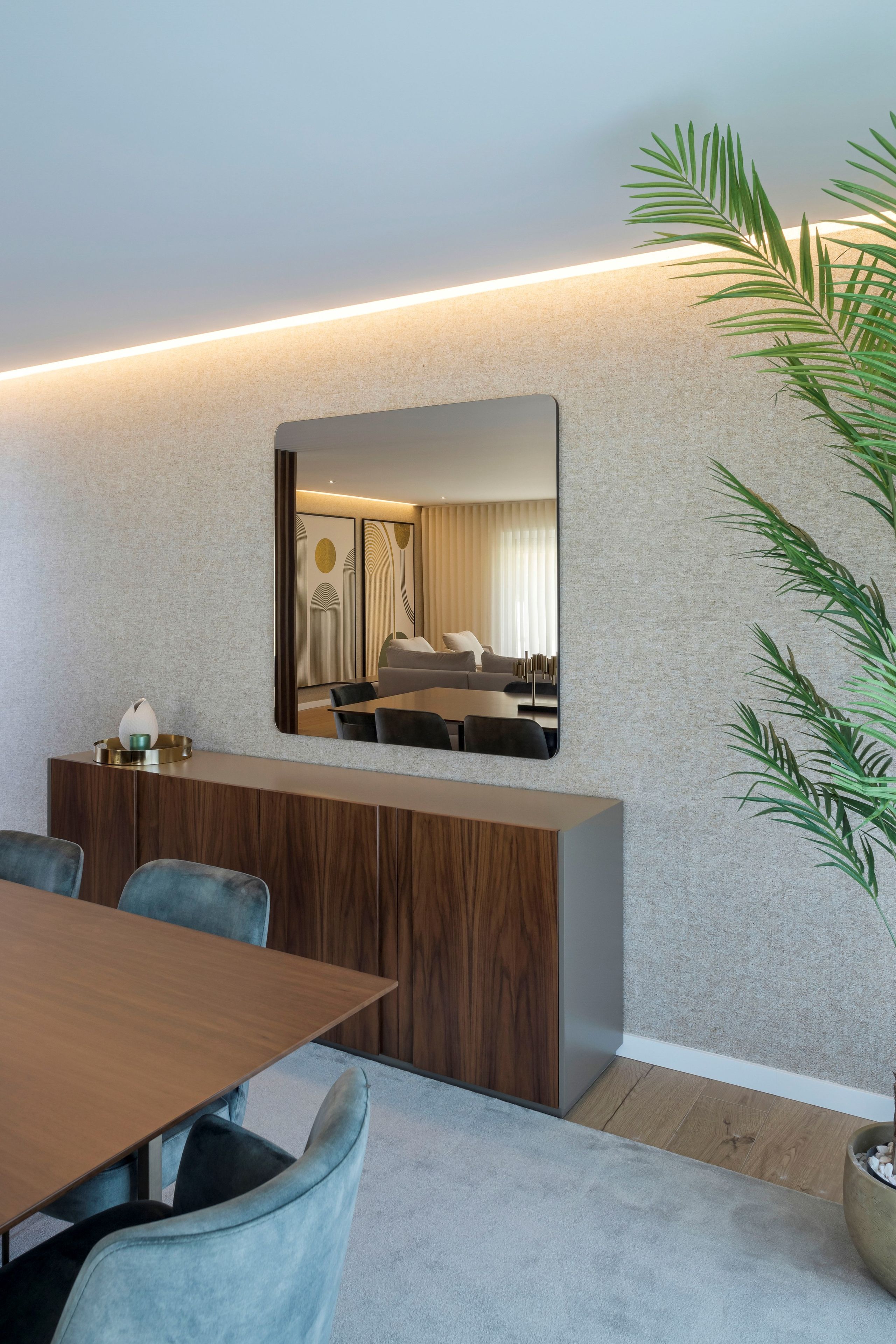 Прямоугольное настенное зеркало Stylish Club Slender ARCH-00150288 - Вид №6