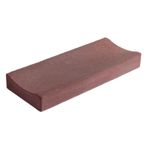 Плитка тротуарная водоотводная BRAER 500x200x60 мм красный