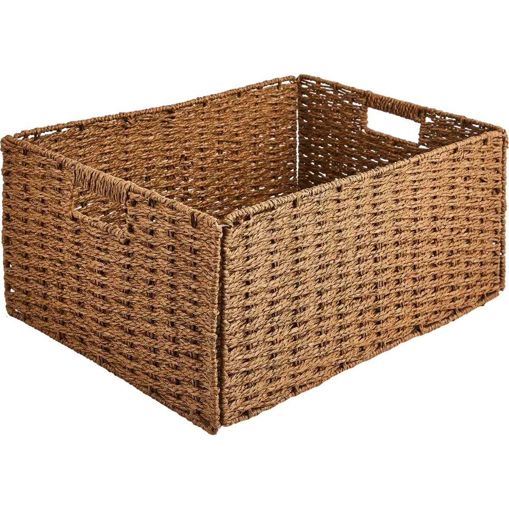 SPACEO Корзина для хранения из бумажных нитей с металлическим каркасом 89344331 STLM-1089683