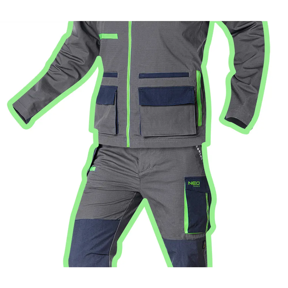 Куртка рабочая Neo Tools Premium цвет темно-синий/серый размер M/50 рост 178-181 см STLM-2015941 - Вид №11