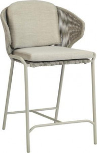 MNST13 Барный стул 61 веревка кремень перец Manutti Radius