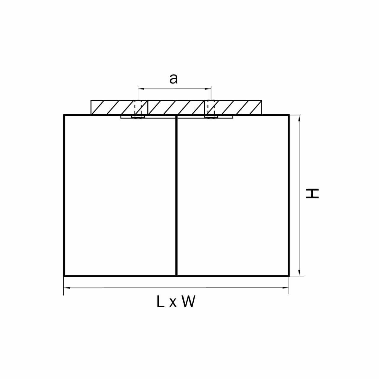 Потолочный светильник Lightstar Rettango 052086 LIGHTSTAR RETTANGO 118599 Белый  - Вид №1