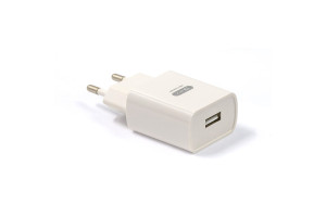 17858569 Сетевое зарядное устройство 1хUSB-А, 2.1А, белый, 23750-U8EUW BYZ