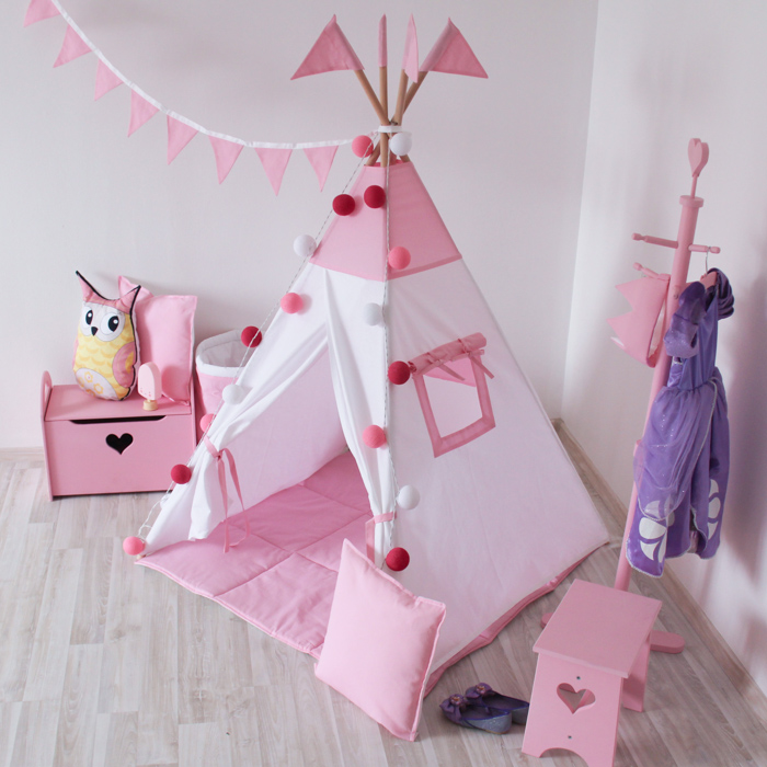 Гирлянда из 8 флажков Simple Pink VAMVIGVAM SIMPLE PINK 282181 Розовый Santreyd  - Вид №5