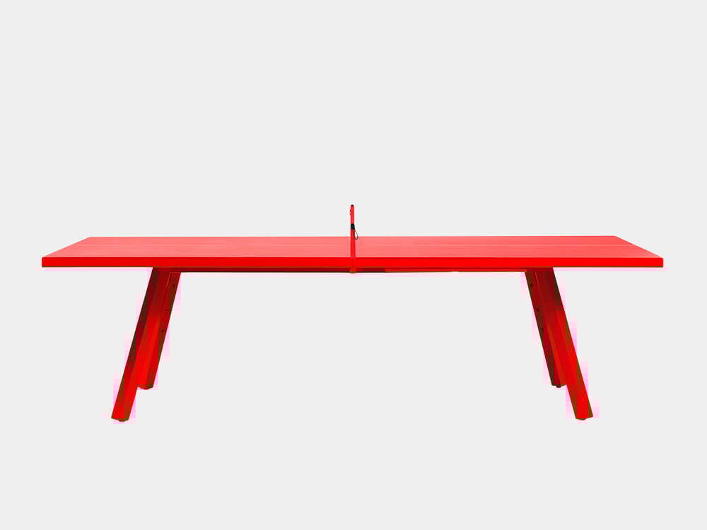 Одноцветный крытый прямоугольный стол для пинг-понга RS Barcelona YOU AND ME ARCH-00086608 - Вид №139