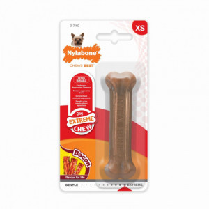 ПР0045906 Игрушка для собак Косточка экстра жесткая с ароматом бекона XS Nylabone