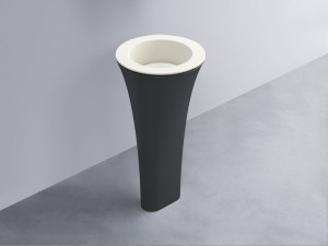 AMLA45-TL+AMPILT-BL+AMCOLT-BA Раковина Amedeo Tondo отдельностоящая cielo Enjoy + Amedeo