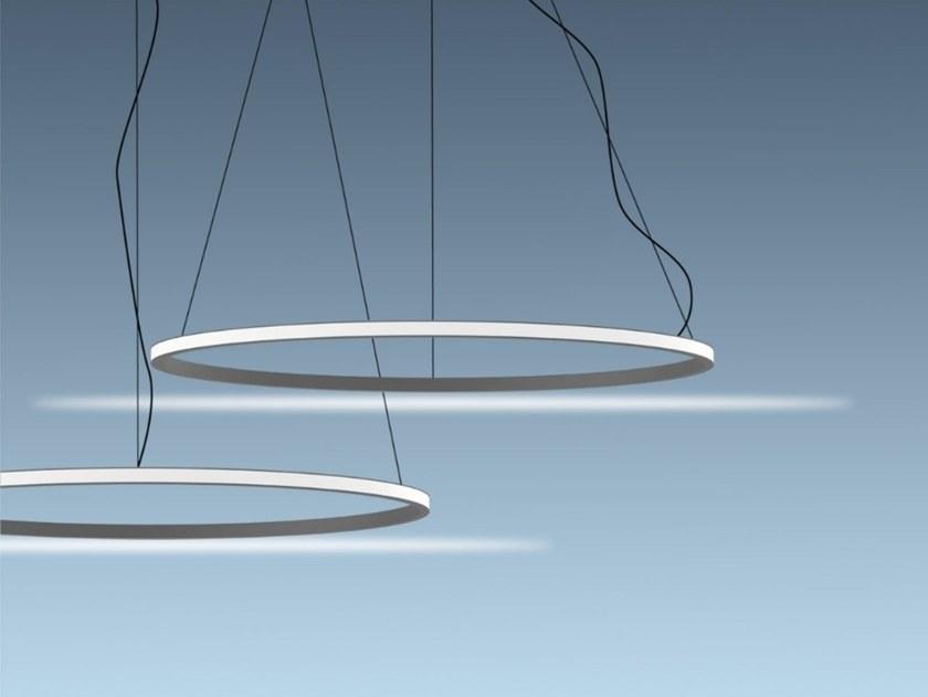 Martinelli Luce Светодиодный подвесной светильник из алюминия с диммером Loop 21003 / 21005 - Вид №4